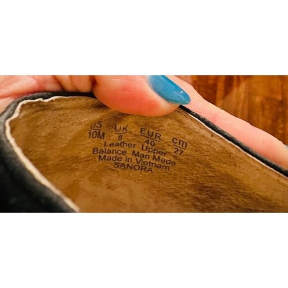 Franco Sarto Sanora Blk Suede Floral Embroidered DOrsay Flats Pointed Shoes 10M - Picture 7 of 7